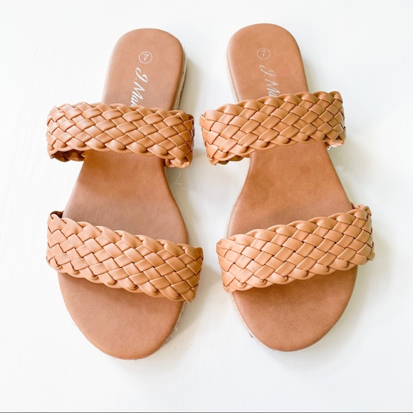 J.Mark Tan Braided Sandal Village-54 - Picture 4 of 8